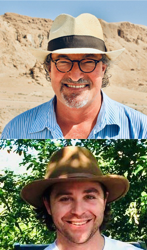 Kerry & Drew Damskey, the Indiana Jones Team